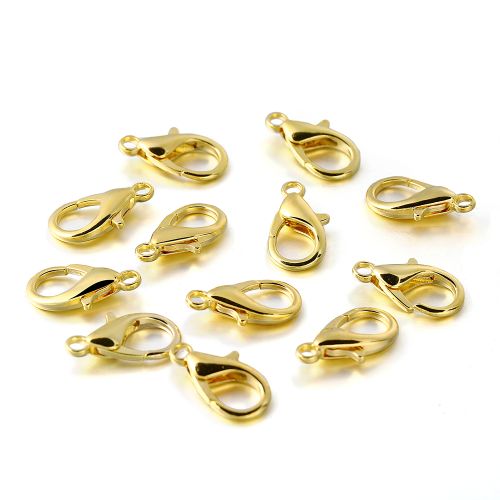 Jewelry Making Essentials - 10 Buah Kait Lobster Berbagai Ukuran,