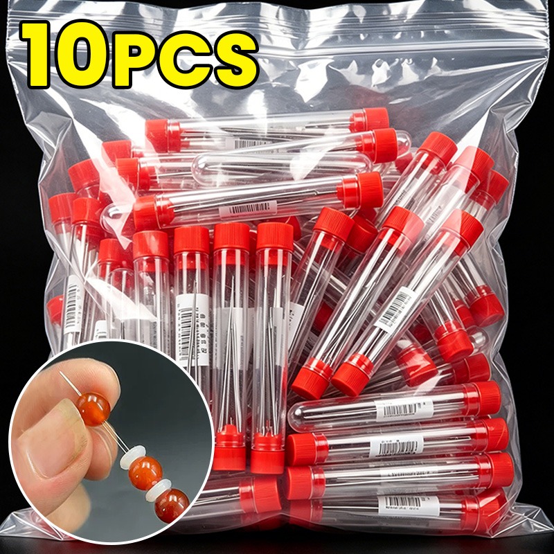 Jewelry Making Techniques - 1/10pcs Jarum Manik-manik Terbuka DIY Set