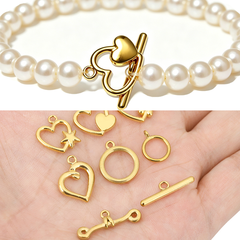 Jewelry Making Brass - 5 Set Kait Pengait Gelang Baja