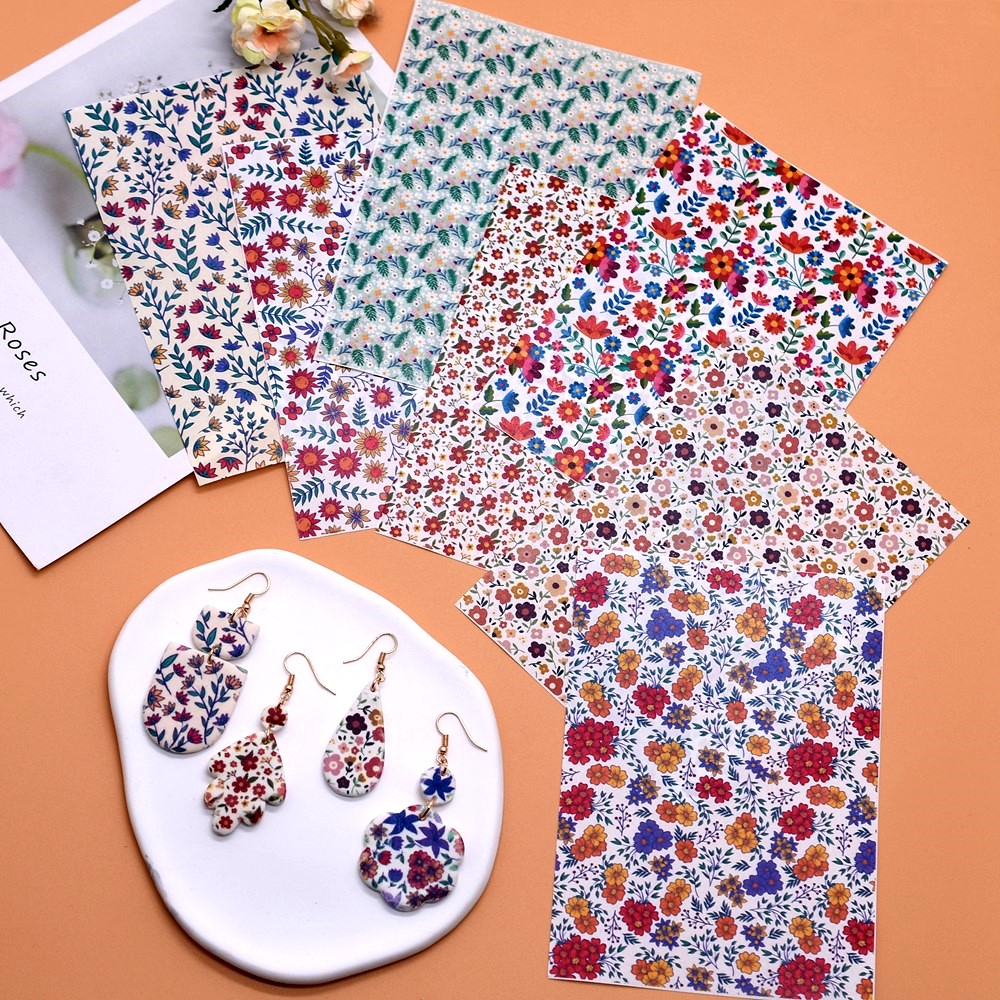 Jewelry Making Techniques - SNASAN kertas Transfer cat air bunga