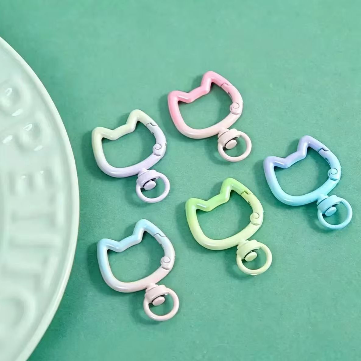 Jewelry Making Essentials - 5-10 Buah Gantungan Kunci Carabiner Konektor