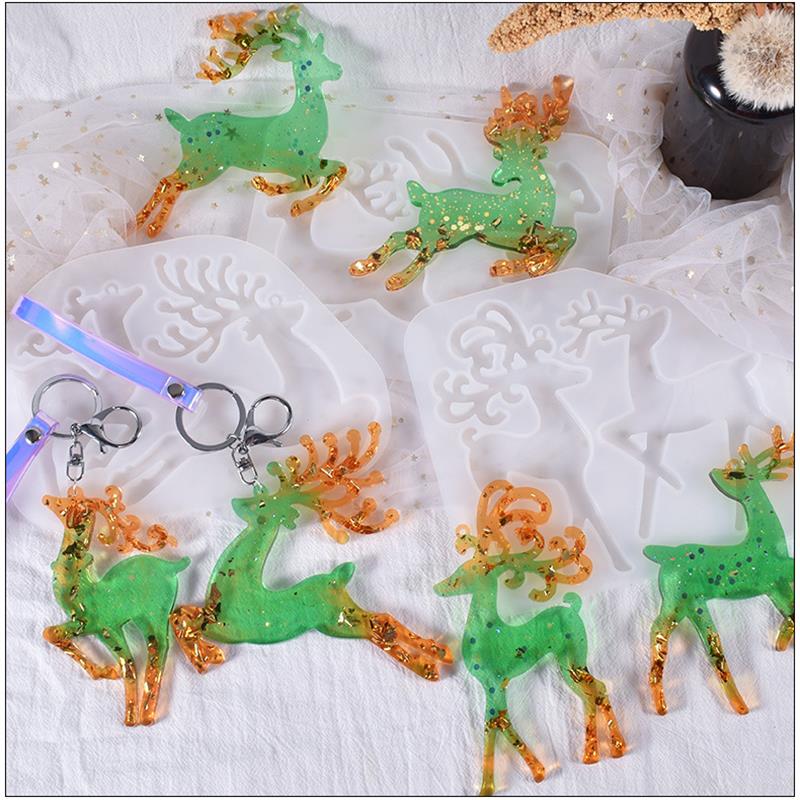 Cetakan Resin epoksi rusa Nata - Jewelry Making Techniques ulasan dan harga