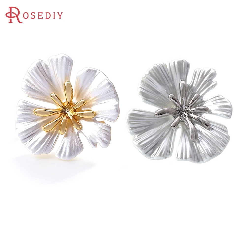 Anting Tusuk Bunga Kuningan Wa - Jewelry Making Brass ulasan dan harga