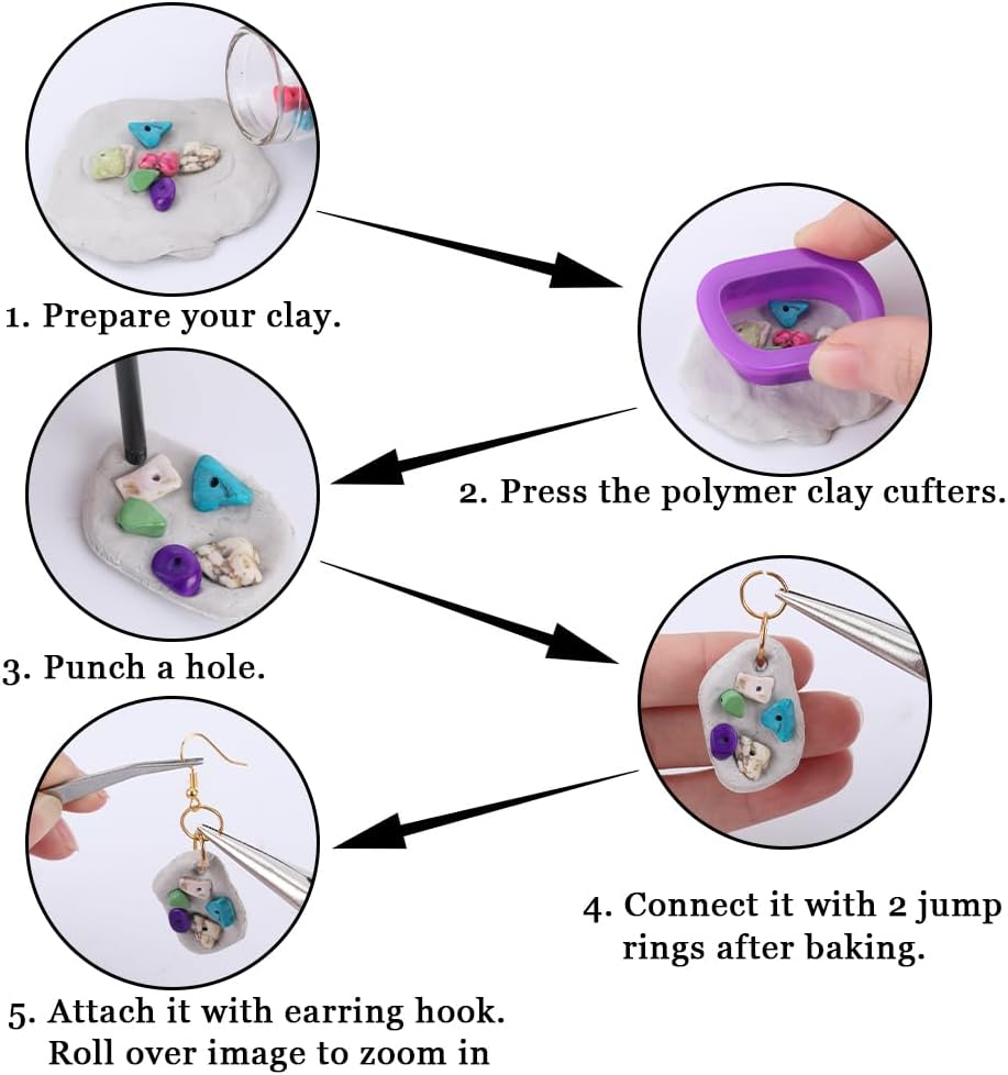 Kit Pembuatan Anting Tanah Lia - Jewelry Making In Clay ulasan dan harga