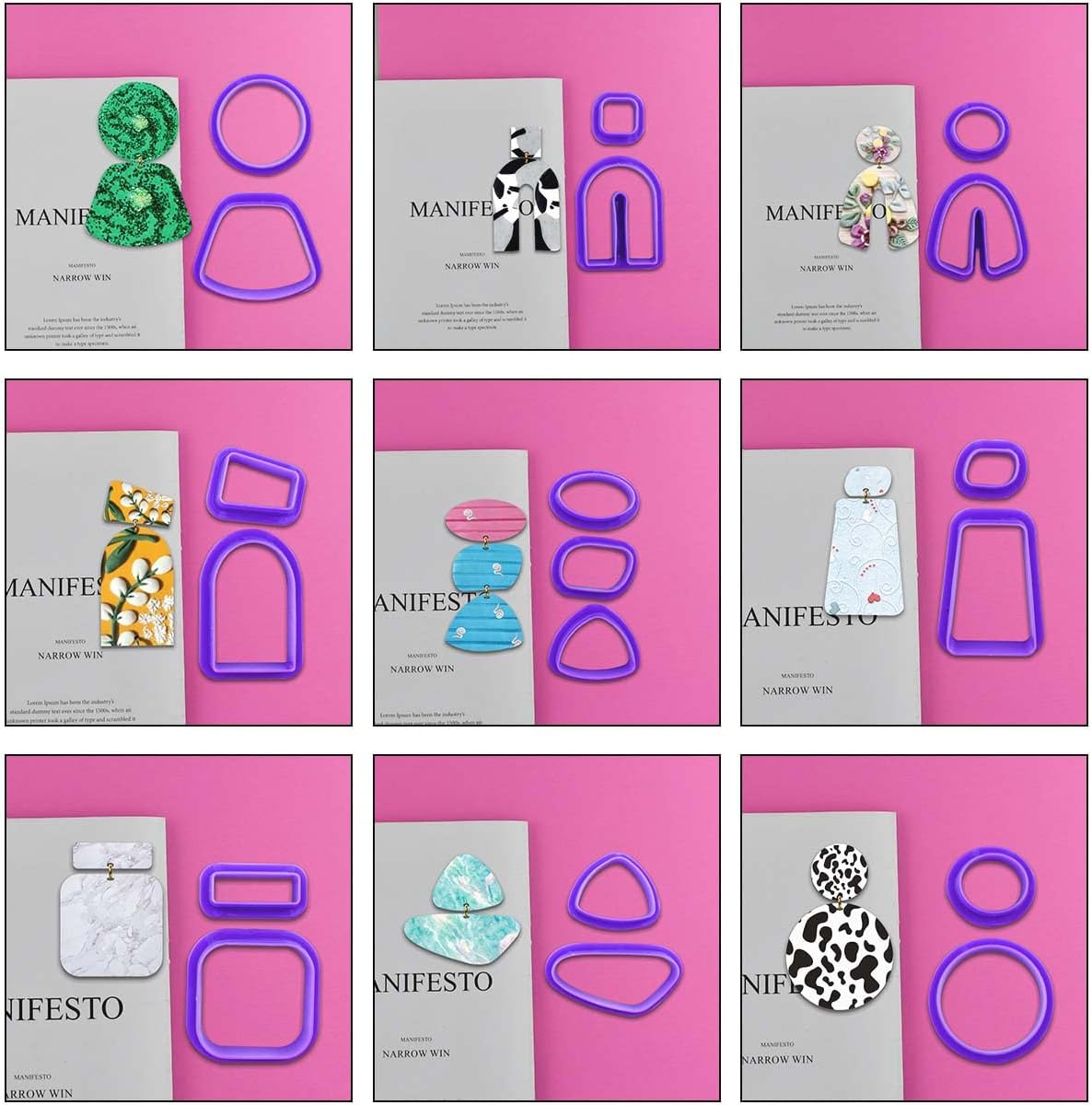Kit Pembuatan Anting Tanah Lia - Jewelry Making In Clay ulasan dan harga