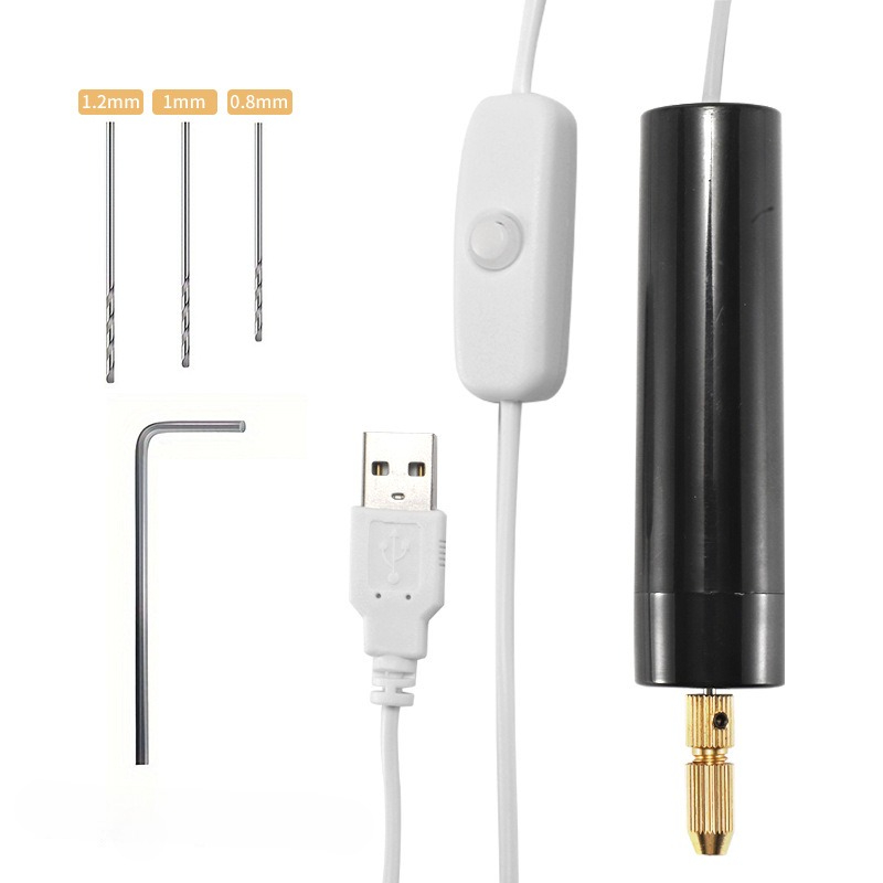 Bor Listrik Bertenaga USB Mini - Jewelry Making Rotary Tool ulasan dan harga