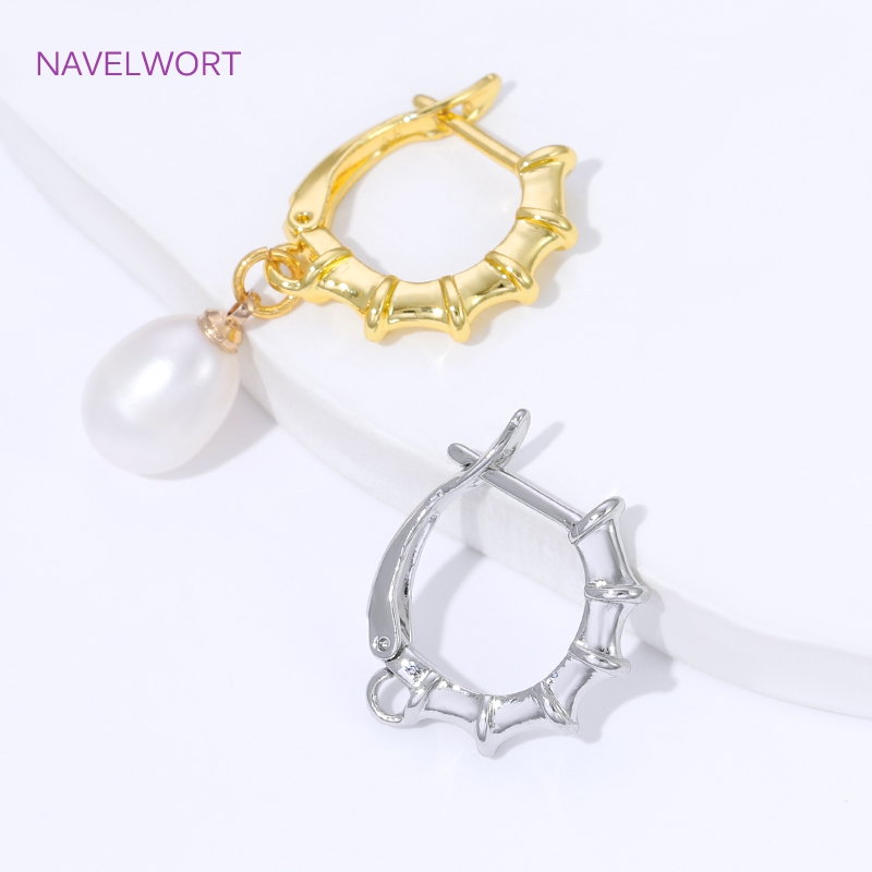 Kait Anting Lapis Emas 18K Hal - Jewelry Making Essentials ulasan dan harga