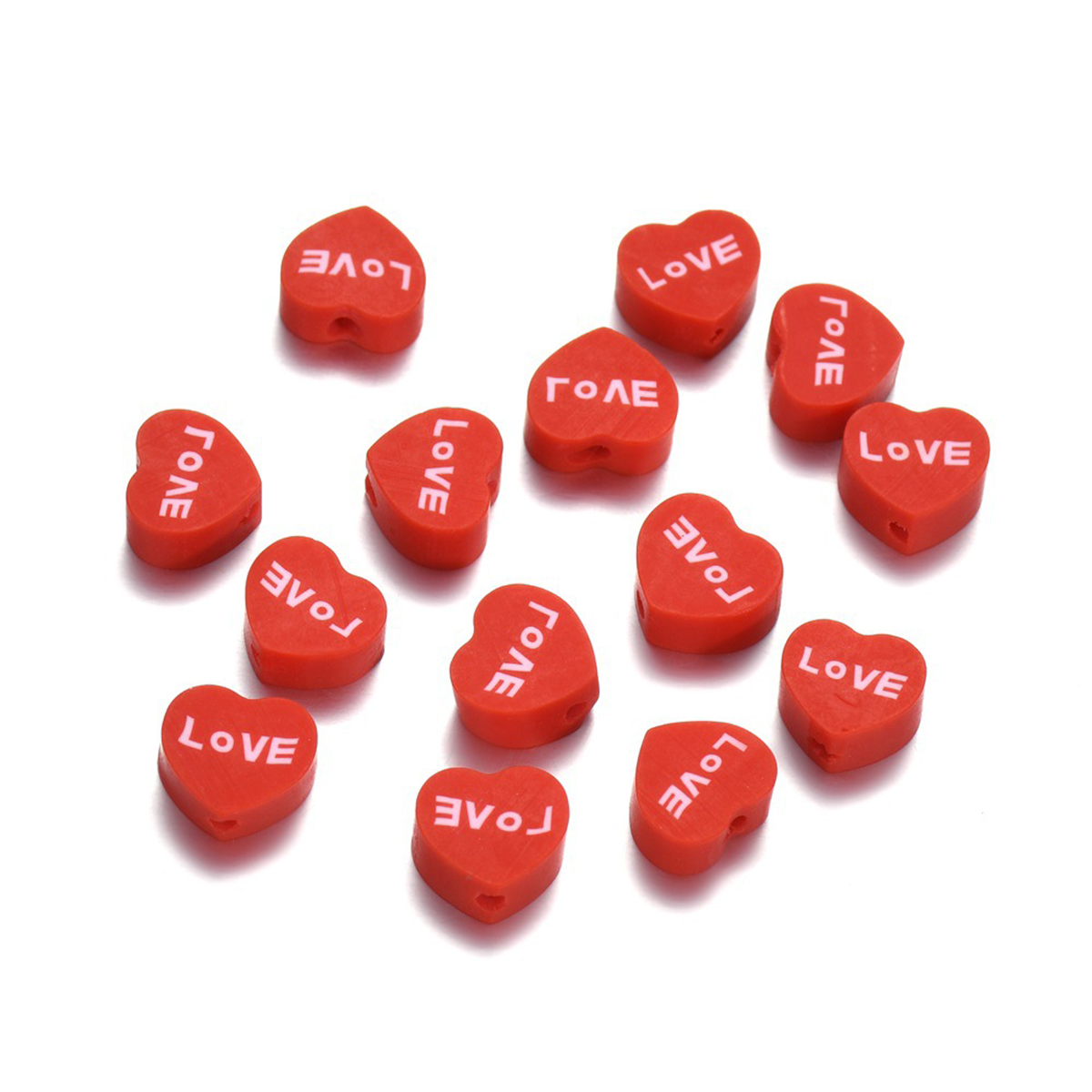 100pcs Manik-manik Tanah Liat  - Jewelry Making In Clay ulasan dan harga
