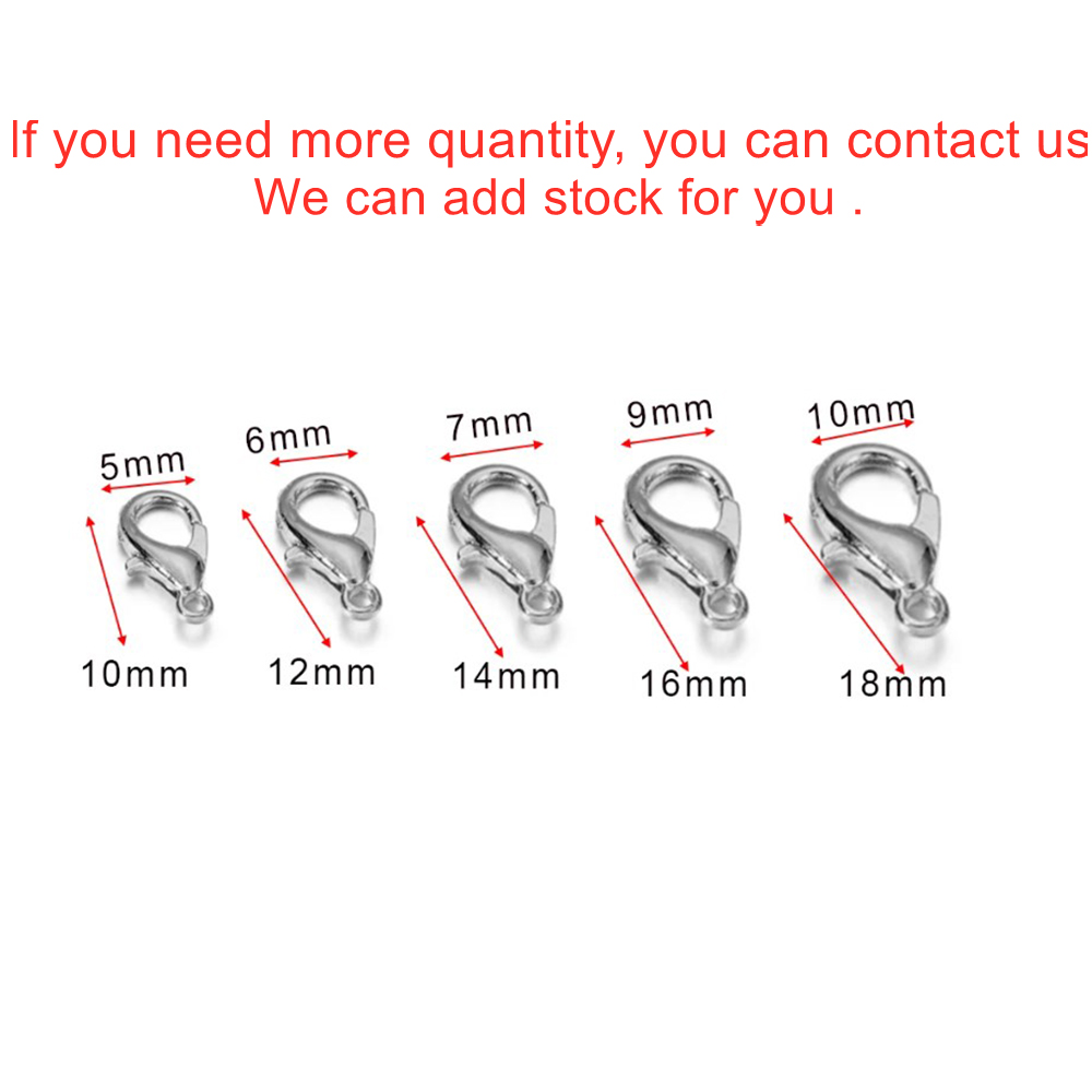 10 Buah Kait Lobster Berbagai  - Jewelry Making Essentials ulasan dan harga
