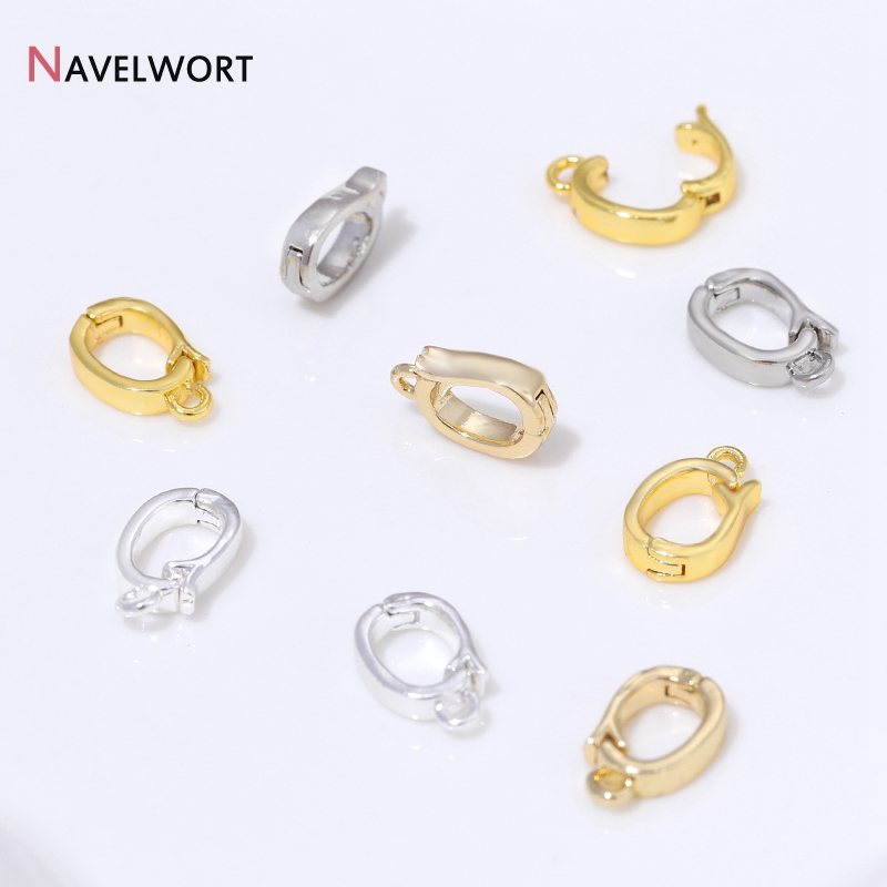 Penutup Kalung Berengsel Logam - Jewelry Making Brass ulasan dan harga