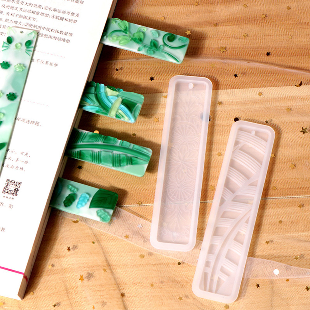 Cetakan daun Bookmark silikon  - Jewelry Making Techniques ulasan dan harga