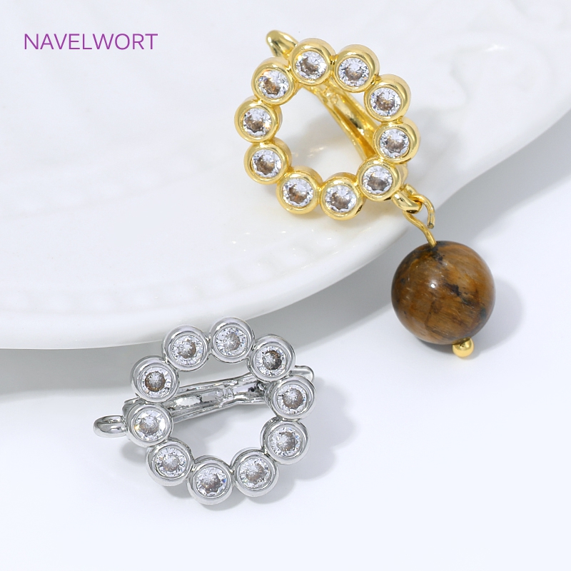 Perlengkapan Anting Bentuk Kip - Jewelry Making Essentials ulasan dan harga