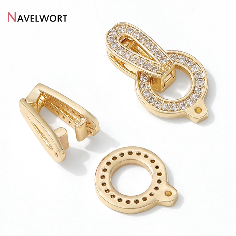 1/2/3 Buah Kuningan Bulat Berl - Jewelry Making Brass ulasan dan harga