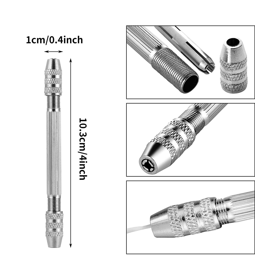 Alat Bor Tangan Dua Kepala, 0. - Jewelry Making Rotary Tool ulasan dan harga