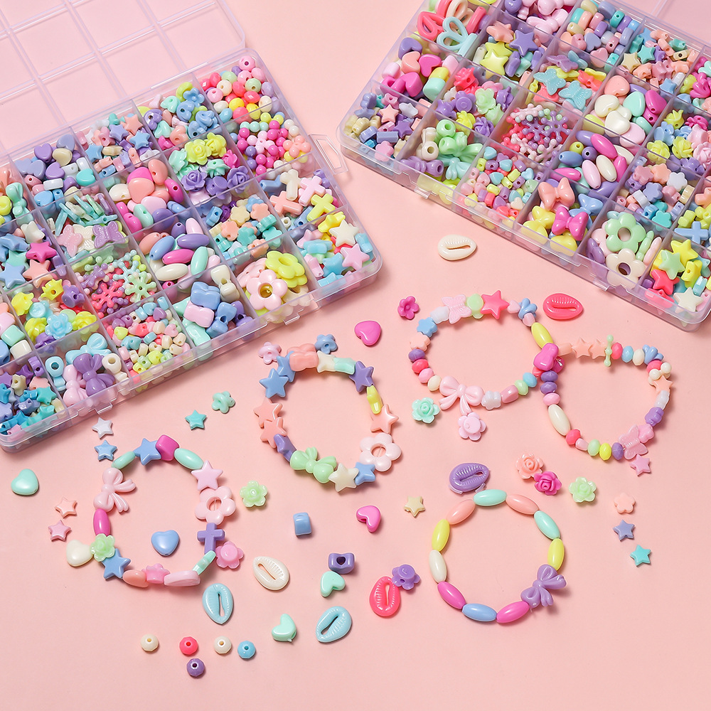 1 Kotak Manik-manik Akrilik Wa - Jewelry Making In Clay ulasan dan harga