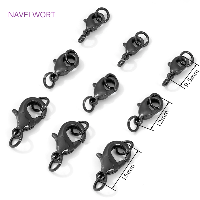 Warna Hitam Kuningan Lobster G - Jewelry Making Essentials ulasan dan harga